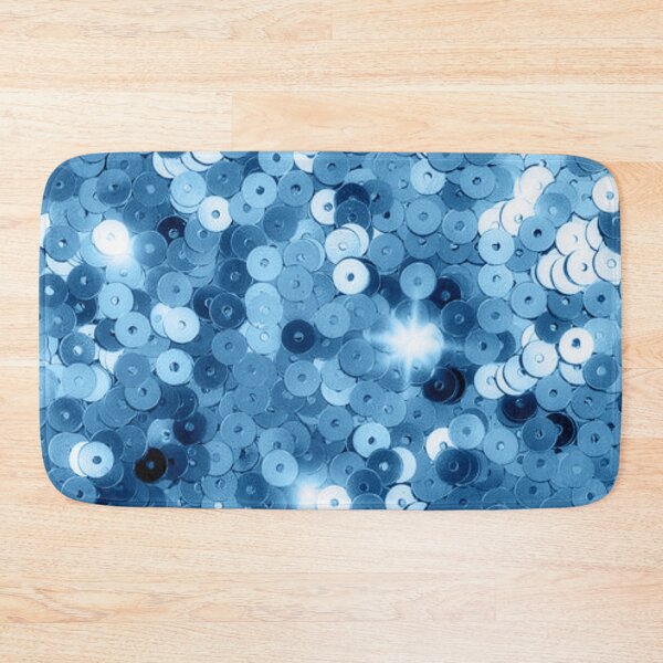 Item preview, Light Blue Sequin Fabric  designed and sold by Poetic4Passion.