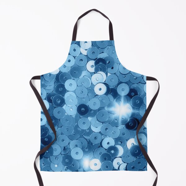 Item preview, Light Blue Sequin Fabric designed and sold by Poetic4Passion.