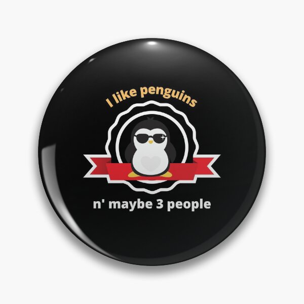 Item preview, I Like Penguins And Maybe Three Other People  designed and sold by yourcherryguy.
