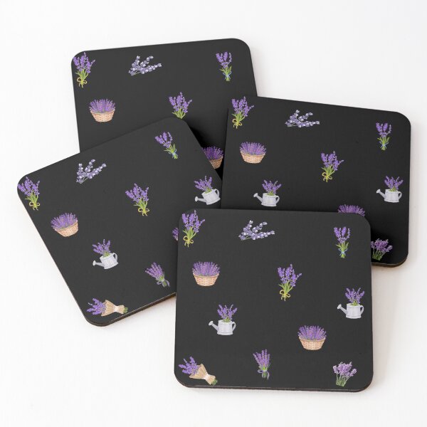 Item preview, Mixed Lavender Flowers Pattern. Cute Wild Purple Lavender Floral Botanical Garden Print designed and sold by silviaol.