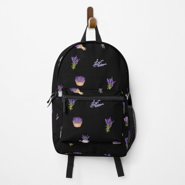 Item preview, Mixed Lavender Flowers Pattern. Cute Wild Purple Lavender Floral Botanical Garden Print designed and sold by silviaol.