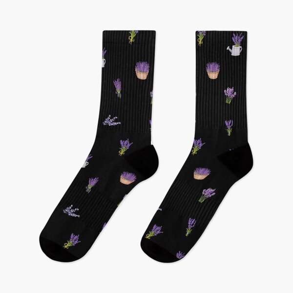 Item preview, Mixed Lavender Flowers Pattern. Cute Wild Purple Lavender Floral Botanical Garden Print designed and sold by silviaol.