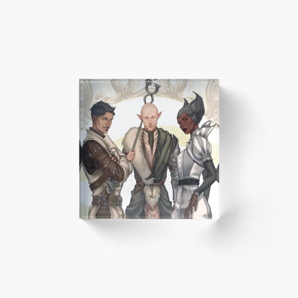 Mages of the Inquisition Acrylic Block