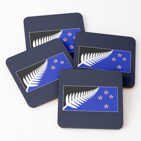 Item preview, Silver Fern Flag by Kyle Lockwood   designed and sold by MR-HOTSHOP.