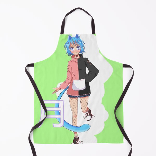 Item preview, Moon Neko Anime Girl designed and sold by RavensNestTees.