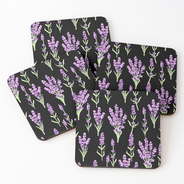 Item preview, Vintage Lavender Flowers Pattern. Cute Wild Purple Lavender Floral Botanical Garden Print designed and sold by silviaol.