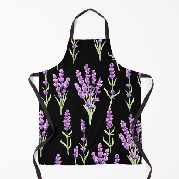 Item preview, Vintage Lavender Flowers Pattern. Cute Wild Purple Lavender Floral Botanical Garden Print designed and sold by silviaol.