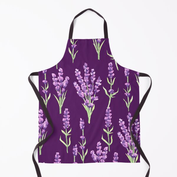 Item preview, Vintage Lavender Flowers Pattern. Cute Wild Purple Lavender Floral Botanical Garden Print designed and sold by silviaol.