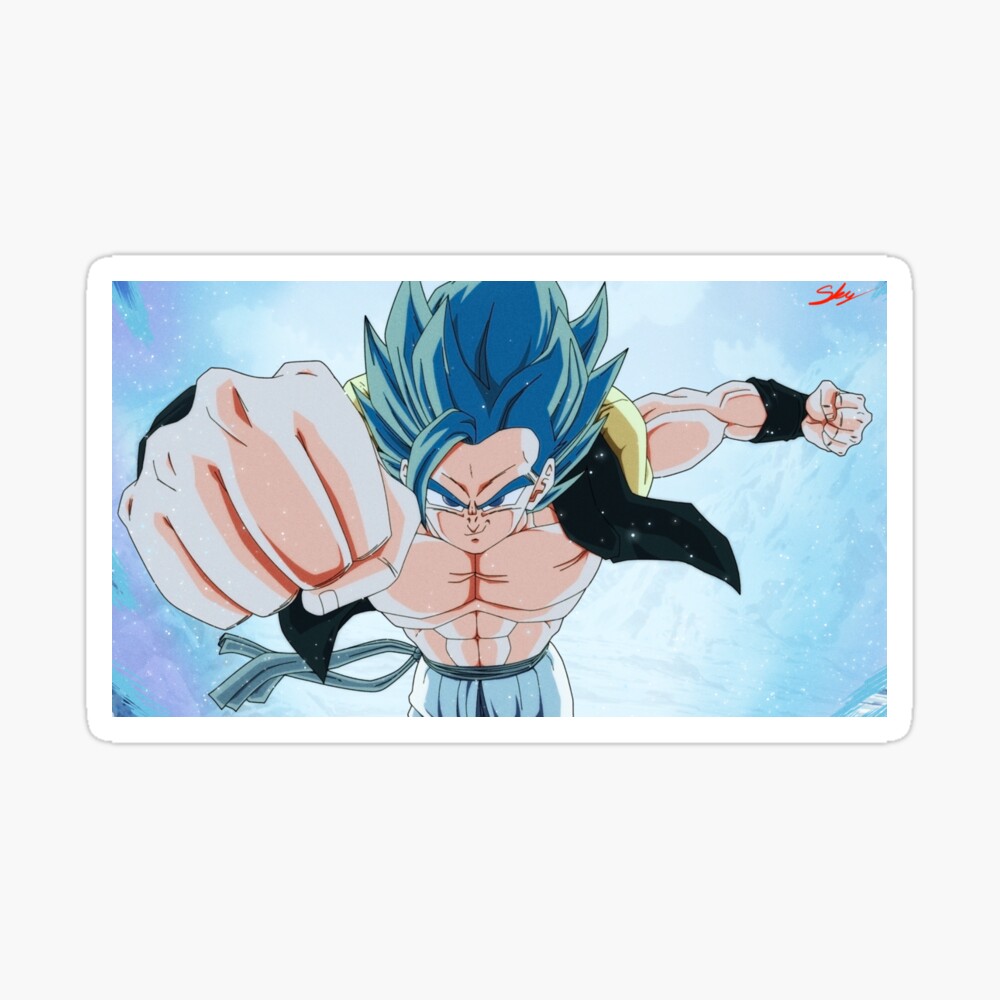 Dragon Ball Artwork Imagines Gogeta's Super Saiyan Blue Form