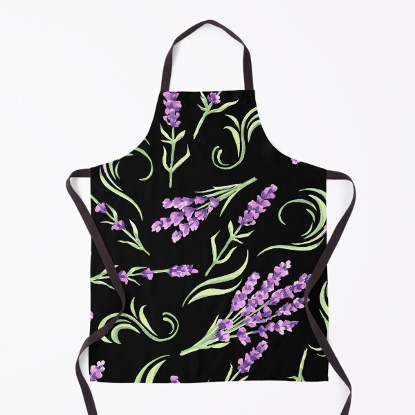 Item preview, Abstract Vintage Lavender Flowers Pattern. Cute Wild Purple Lavender Floral Botanical Garden Print designed and sold by silviaol.