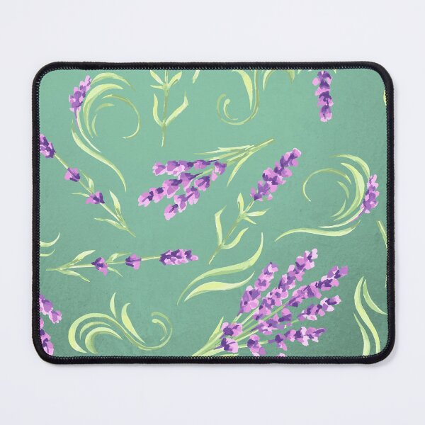 Item preview, Abstract Vintage Lavender Flowers Pattern. Cute Wild Purple Lavender Floral Botanical Garden Print designed and sold by silviaol.