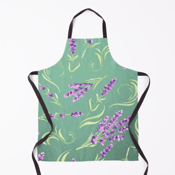 Item preview, Abstract Vintage Lavender Flowers Pattern. Cute Wild Purple Lavender Floral Botanical Garden Print designed and sold by silviaol.