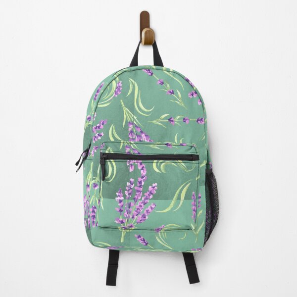 Item preview, Abstract Vintage Lavender Flowers Pattern. Cute Wild Purple Lavender Floral Botanical Garden Print designed and sold by silviaol.