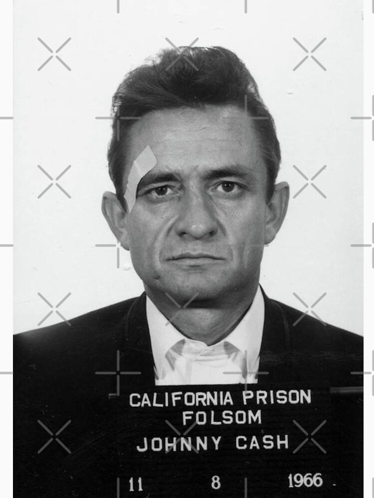 johnny cash mugshot shirt