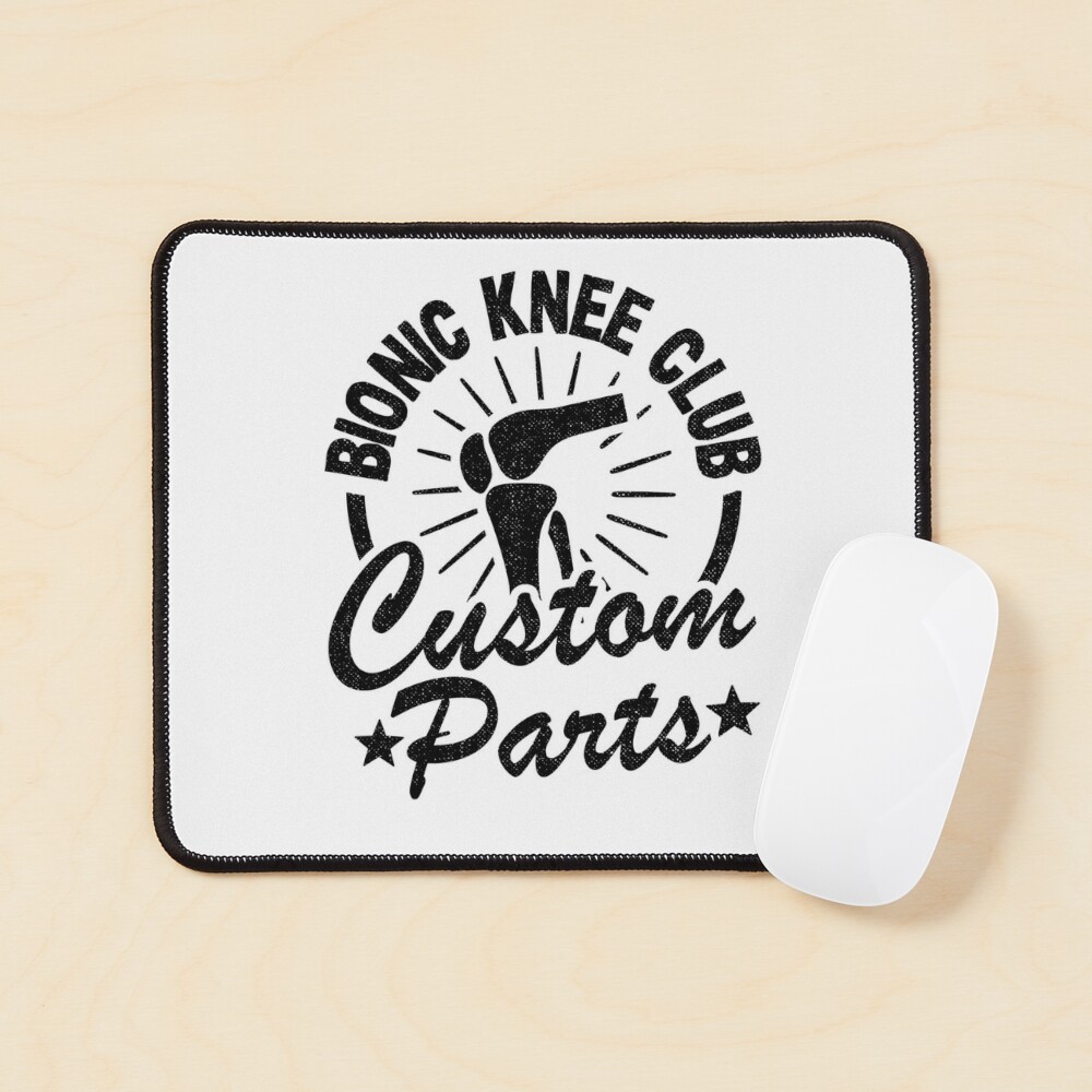 Bionic Knee Club Member Knee Replacement Surgery Funny Throw Pillow by Lisa  Stronzi - Pixels