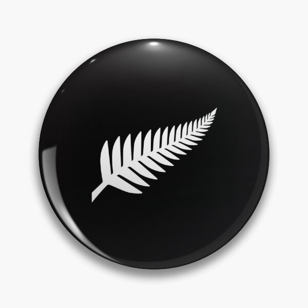 Item preview, Silver Fern on Black by Kyle Lockwood   designed and sold by MR-HOTSHOP.