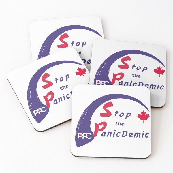 Item preview, Stop the PanicDemic - end the mandates support the People's Party of Canada designed and sold by crimsonbamboo.