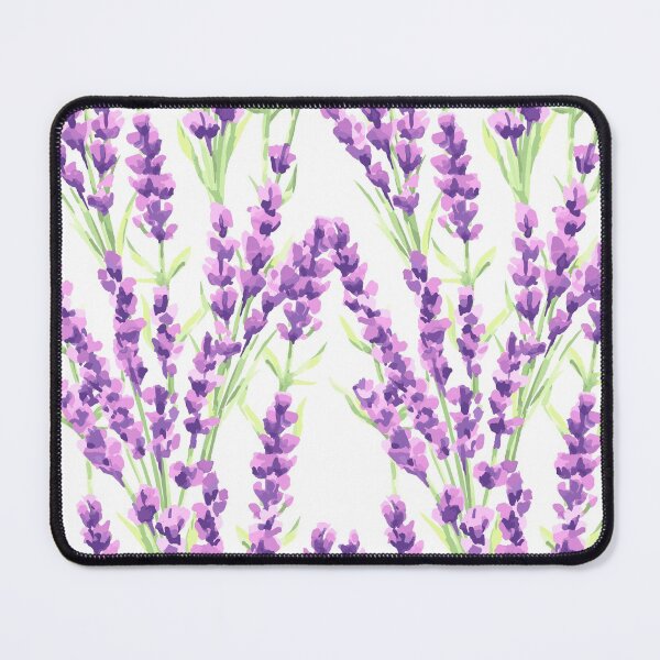 Item preview, Cute Chic Abstract Lavender Flowers Pattern. Cute Wild Purple Lavender Floral Botanical Garden Print designed and sold by silviaol.