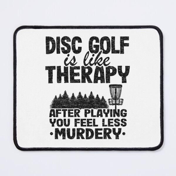 Item preview, Disc Golf Is Like Therapy Quote Disc Golfing Gift designed and sold by Stronzi.