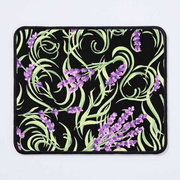 Item preview, Cute Chic Abstract Lavender Flowers Pattern. Cute Wild Purple Lavender Floral Botanical Garden Print designed and sold by silviaol.