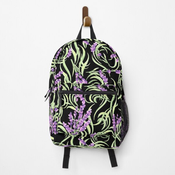 Item preview, Cute Chic Abstract Lavender Flowers Pattern. Cute Wild Purple Lavender Floral Botanical Garden Print designed and sold by silviaol.
