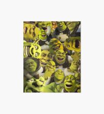 Shrek Collage Art Board