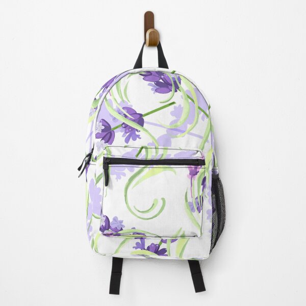 Item preview, Abstract Lavender Flowers Pattern. Cute Wild Purple Lavender Floral Botanical Garden Print designed and sold by silviaol.