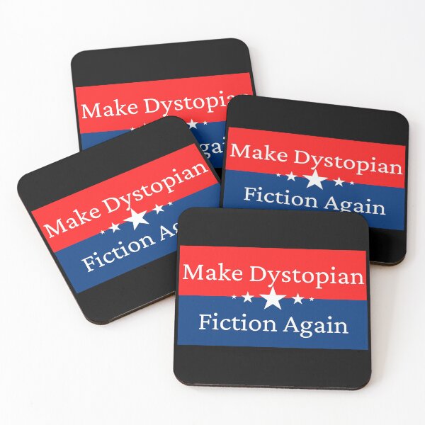 Item preview, Make Dystopian Fiction Again designed and sold by erinbookdragon.