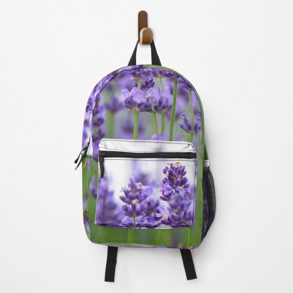 Item preview, Lavender Flowers. Cute Wild Purple Lavender Floral Botanical Garden Print designed and sold by silviaol.