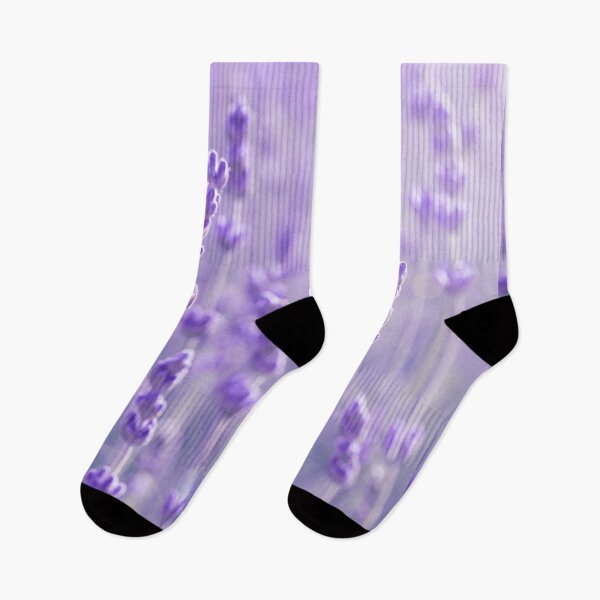 Item preview, Lavender Flowers. Cute Wild Purple Lavender Floral Botanical Garden Print designed and sold by silviaol.