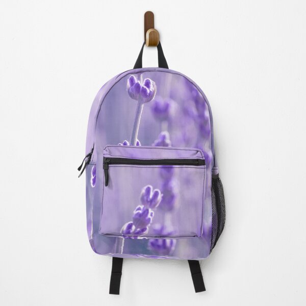 Item preview, Lavender Flowers. Cute Wild Purple Lavender Floral Botanical Garden Print designed and sold by silviaol.
