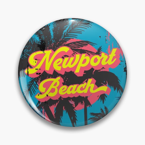 Item preview, Newport Beach Vintage Surf Poster designed and sold by JordanHolmes.