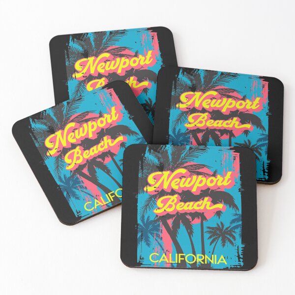 Item preview, Newport Beach Vintage Surf Poster designed and sold by JordanHolmes.