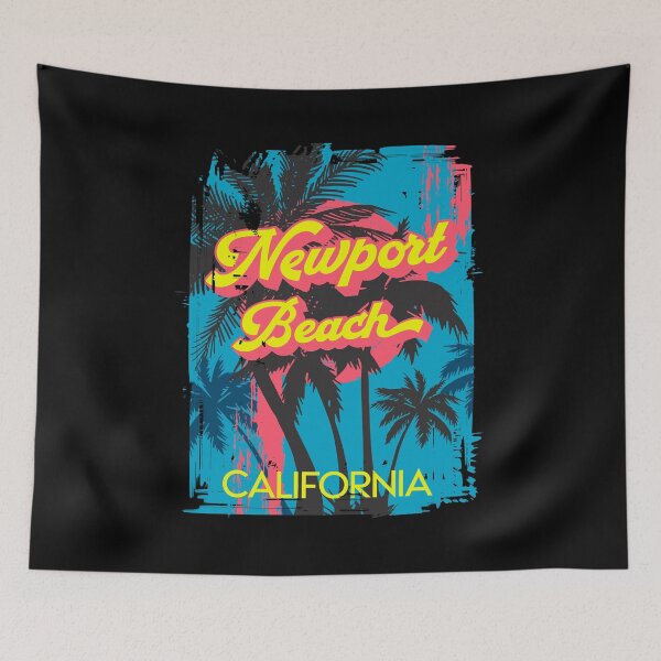 Item preview, Newport Beach Vintage Surf Poster designed and sold by JordanHolmes.