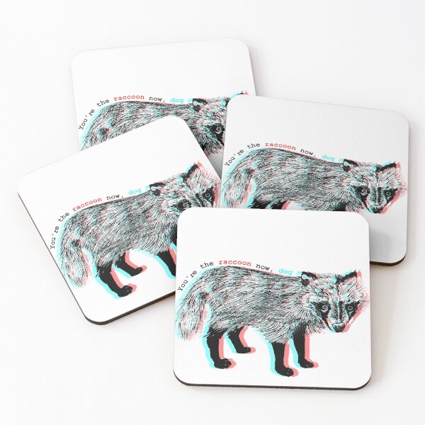 Item preview, You're the Raccoon now, Dog! designed and sold by inktrips.