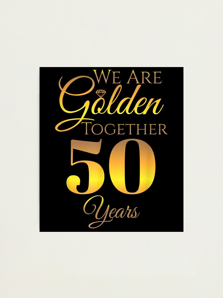 50 aniversario de bodas de oro' Alfombrilla de ratón