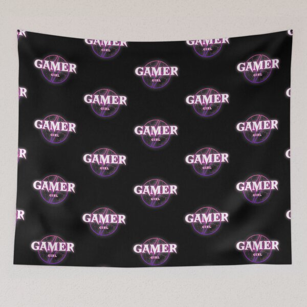 Item preview, Gamer Girl Retro Pink And Purple designed and sold by geminivibe.