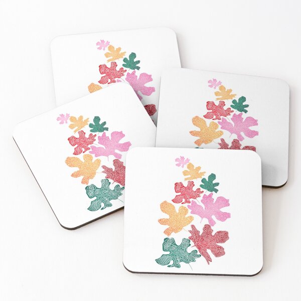 Item preview, Colourful Cascading Fall Leaves designed and sold by Duniatozy.
