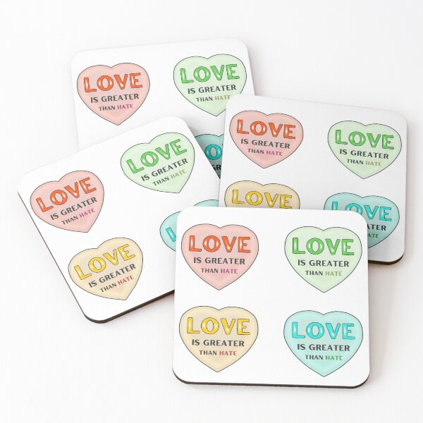 Item preview, Love Is Greater Than Hate - Choose Feel Love designed and sold by ViewerEqualsPhoton.