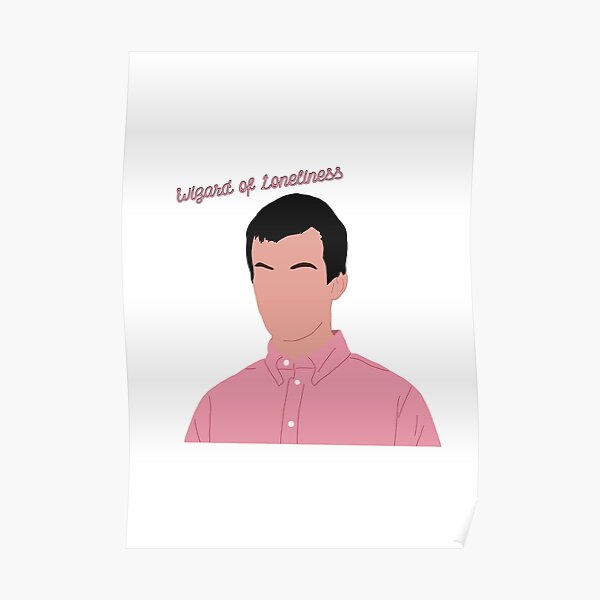 "Nathan for you wizard of loneliness" Poster for Sale by retrotonight