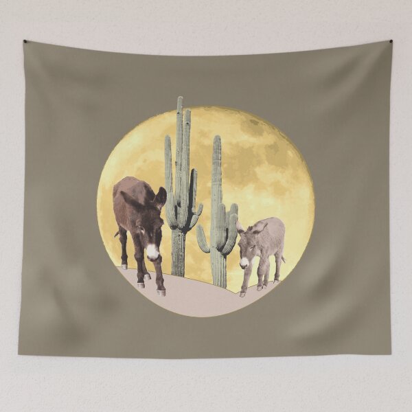 Item preview, Donkey, design, wild burros, wildlife designed and sold by Sandra O'Toole.