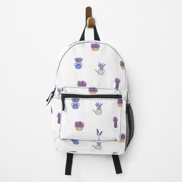 Item preview, Mixed Lavender Flowers Pattern. Cute Wild Purple Lavender Floral Botanical Garden Print designed and sold by silviaol.