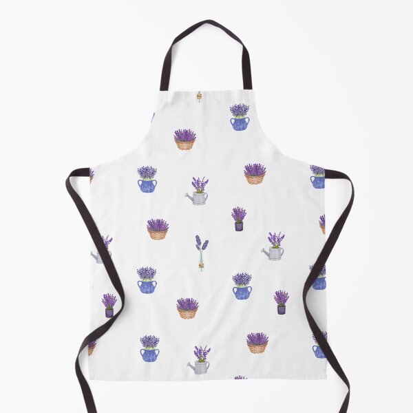 Item preview, Mixed Lavender Flowers Pattern. Cute Wild Purple Lavender Floral Botanical Garden Print designed and sold by silviaol.