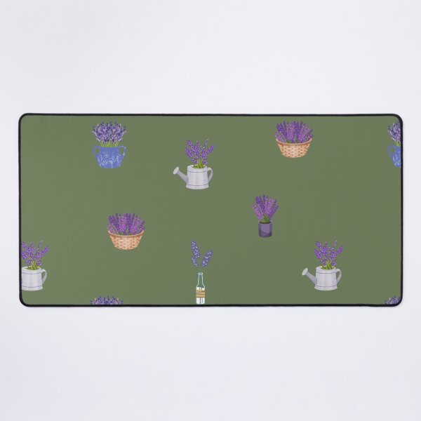 Item preview, Mixed Lavender Flowers Pattern. Cute Wild Purple Lavender Floral Botanical Garden Print designed and sold by silviaol.