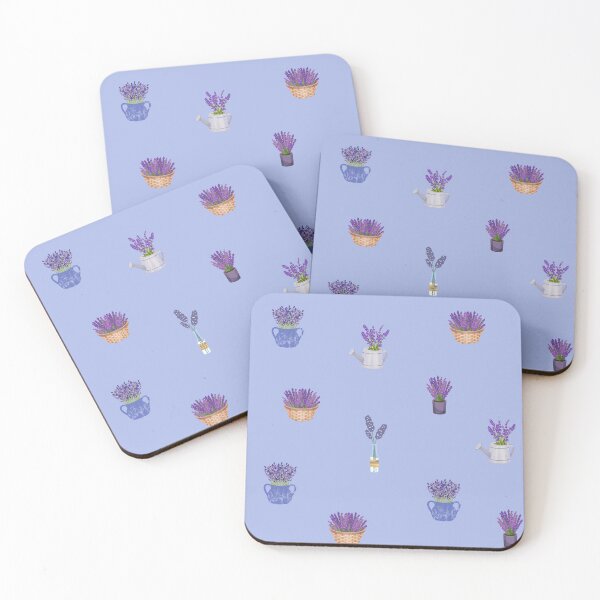 Item preview, Mixed Lavender Flowers Pattern. Cute Wild Purple Lavender Floral Botanical Garden Print designed and sold by silviaol.