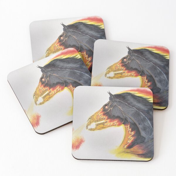 Item preview, Fire horse designed and sold by acesofpaint.