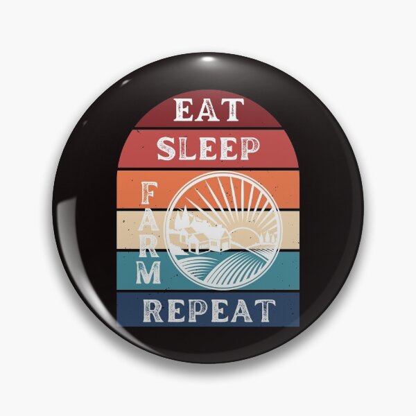 Item preview, Eat, Sleep, Farm, Repeat designed and sold by erinbookdragon.