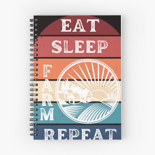 Item preview, Eat, Sleep, Farm, Repeat designed and sold by erinbookdragon.