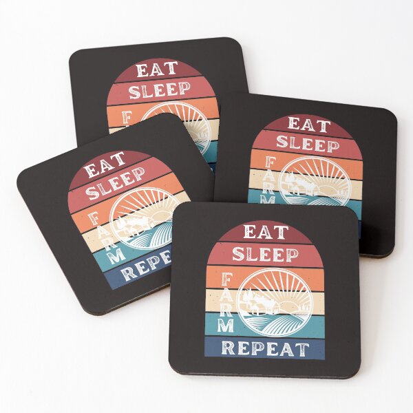 Item preview, Eat, Sleep, Farm, Repeat designed and sold by erinbookdragon.