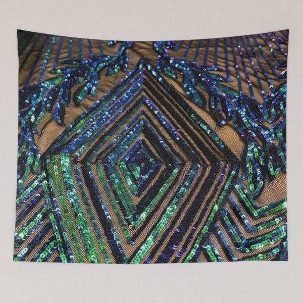 Item preview, Green Aplica Stretch Sequins designed and sold by Poetic4Passion.